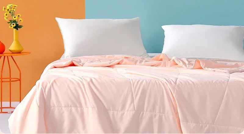 Soybean antibacterial washable summer cool quilt soybean fiber air conditioner quilt summer single double bed product
