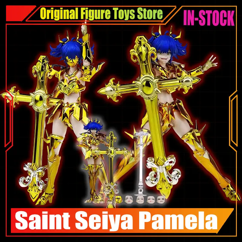 Hot In Voorraad GT Saint Seiya Mythe Doek EX Kanker Pamela Heilige Contract Vrouwelijke Zodiac Ridders Van Action Figure Ko Model