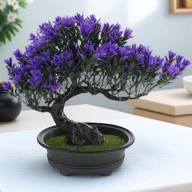 

Artificial Bonsai Pine Tree Simulation Plant Guest Welcoming Tree Decorative Plastic Imitation Bonsai Ornament Indoor Outdoor