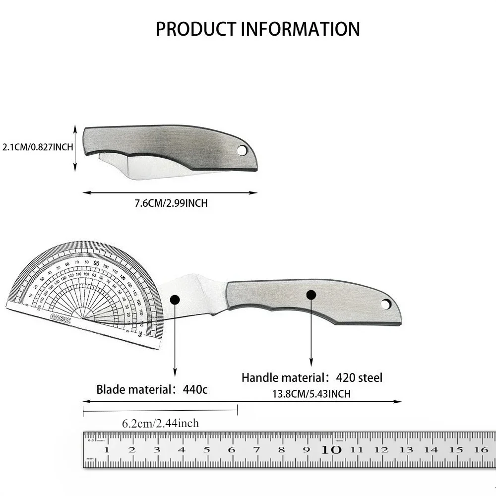 عالية الجودة C137 EDC سكين للفرد 440C شفرة 420 الصلب مقبض البرية بقاء التكتيكية الصيد التخييم الدفاع عن النفس أداة #6