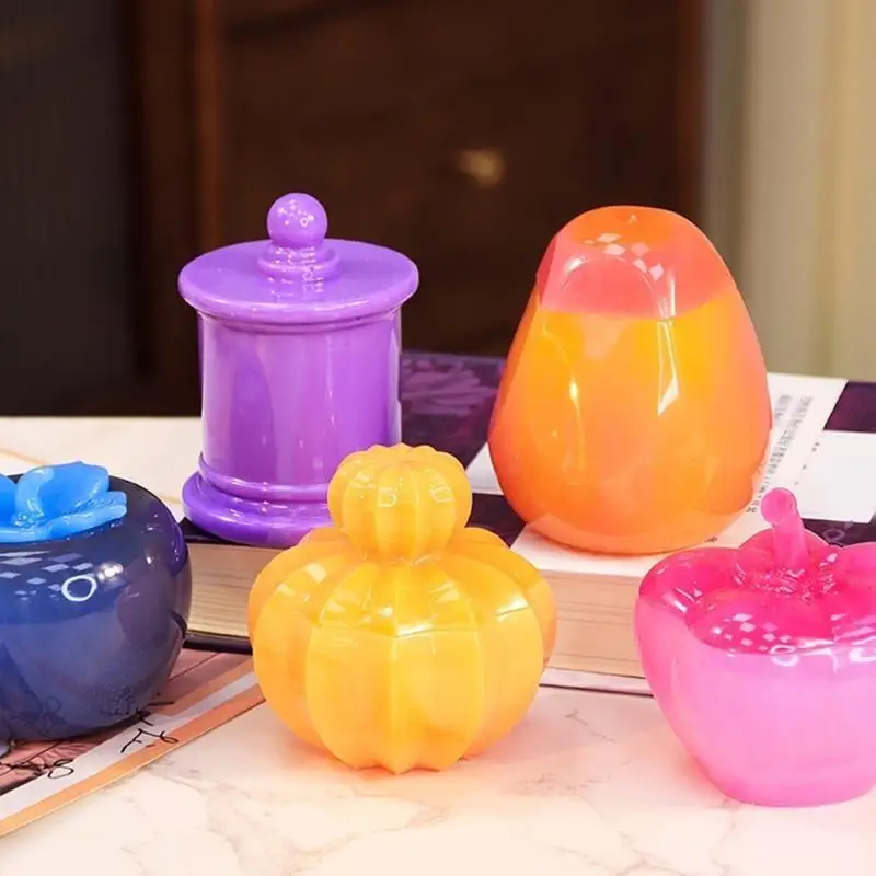 31BB Heat Resistant Silicone Jewelry Case Mould Jar Mould Storage Box Mold
