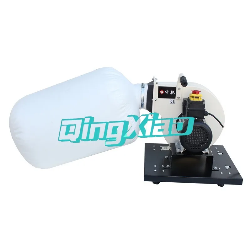 Dry Woodworking Dust Collector Portable Single-bag Horizontal Dust Collector with Handle Fan