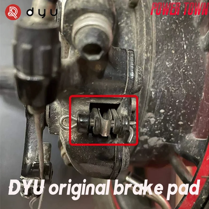 DYU Accessories Original Electric Foling Bike brake disc Brake pad 1 order