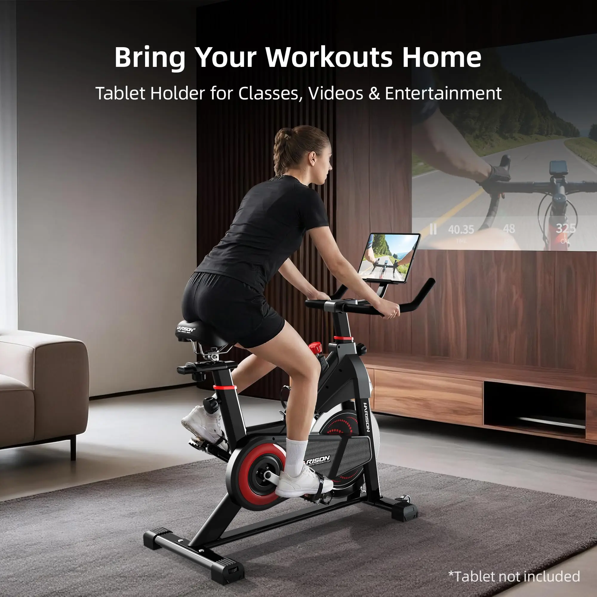 Exercise Bike for Home, Indoor Cycling Stationary Bike