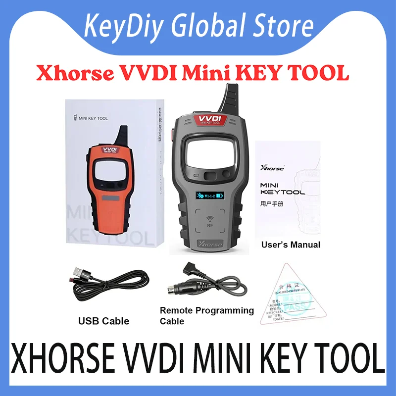 Xhorse VVDI Mini Key Tool Key Programmer 96 bit 48 Copy ID48 4D 4C 46 Super Chip XT27 XT57B XK XN XE XS XZ remote frequency test