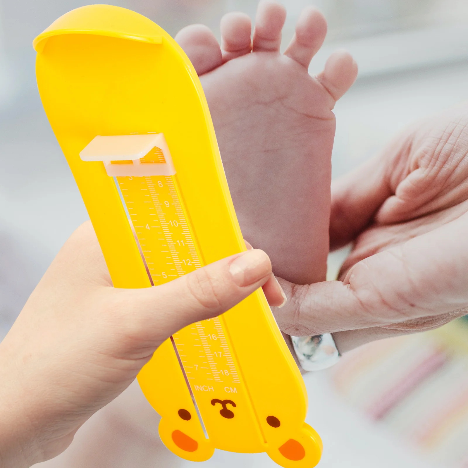

Baby Foot Measuring Device Kids Shoe Size Gauge Tool Toddler Feet Measurement Ruler Size Chart Non- Design For