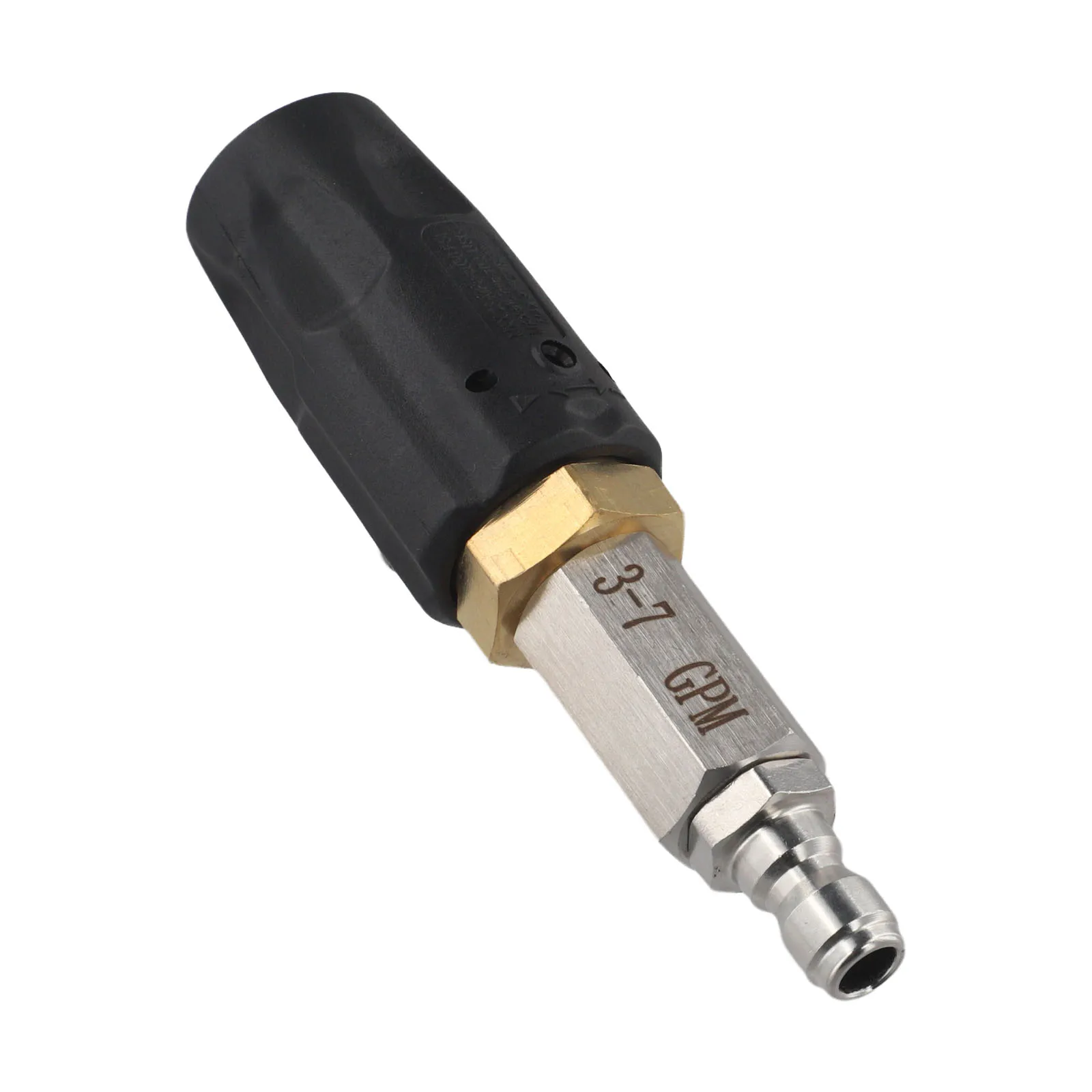 

Nozzle Adjustable Soft Wash Nozzle 0-60° Spray For Safe Cleaning Up To 50 Feet Outdoor Power Equipment Pressure Washer Parts