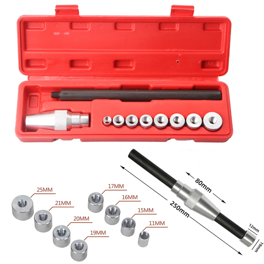 

10 шт., набор инструментов для выравнивания сцепления, инструменты для коррекции отверстий сцепления с 8 коллекциями, диапазон 11-25 мм, автомобильные инструменты, ручные инструменты