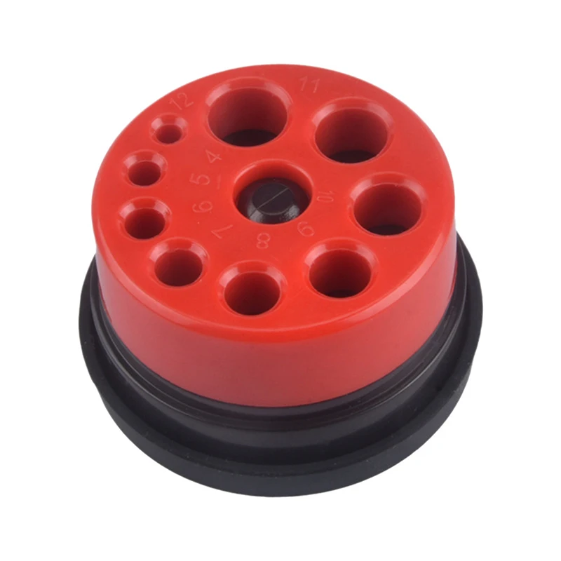 レッド電動ハンマー集塵機 - 防塵シール付きパンチングマシンダストボウル、簡単取り付けツールアクセサリー