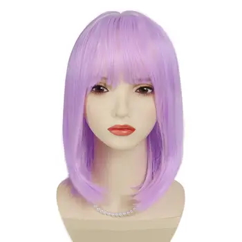 10 best sales Peruka w kolorze magenty - №4