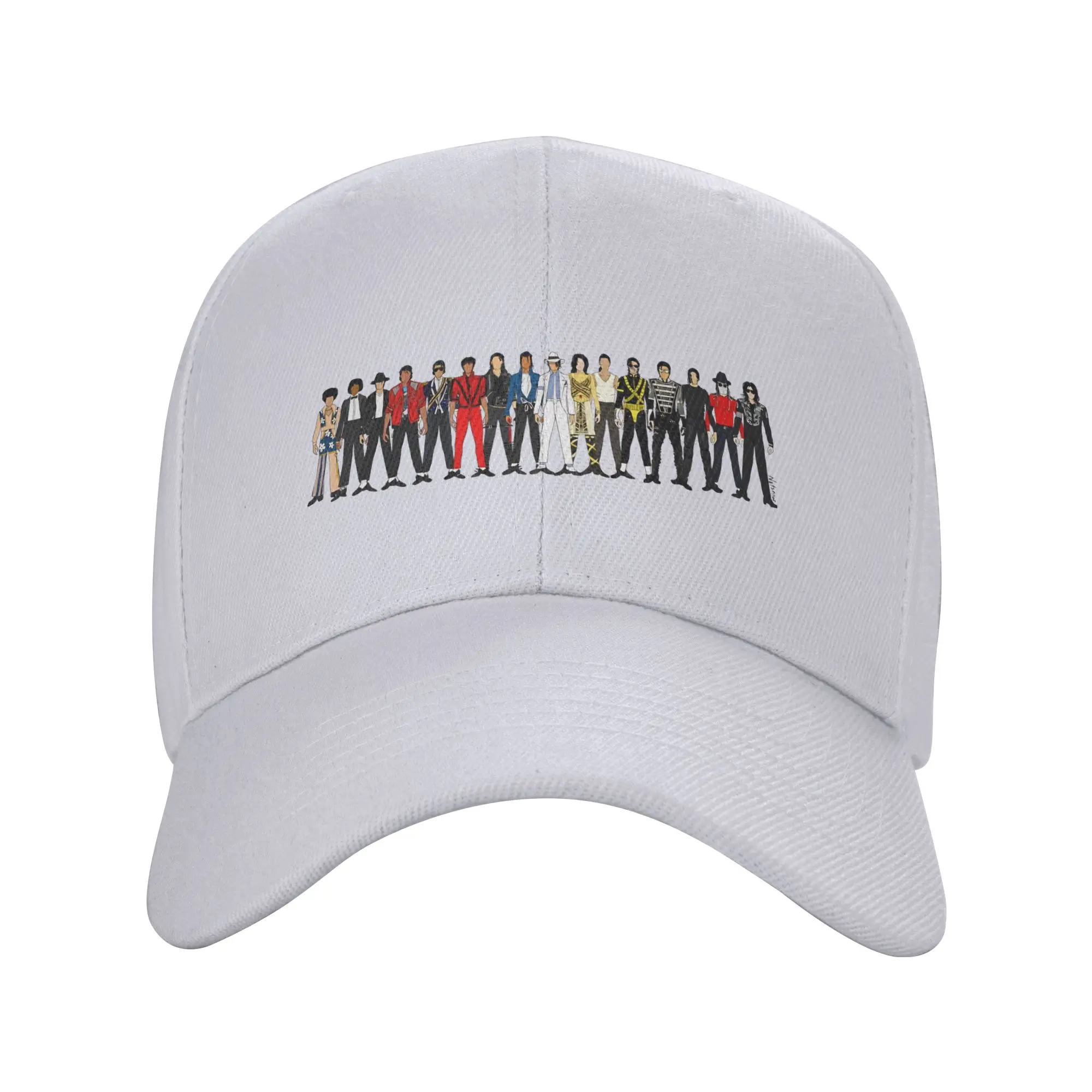 Summer Baseball Cap Outfits Of King Pop Tennis Skate Trucker Hat For Women Men Sun Visor Michael Jackson Stylish Snapback Cap