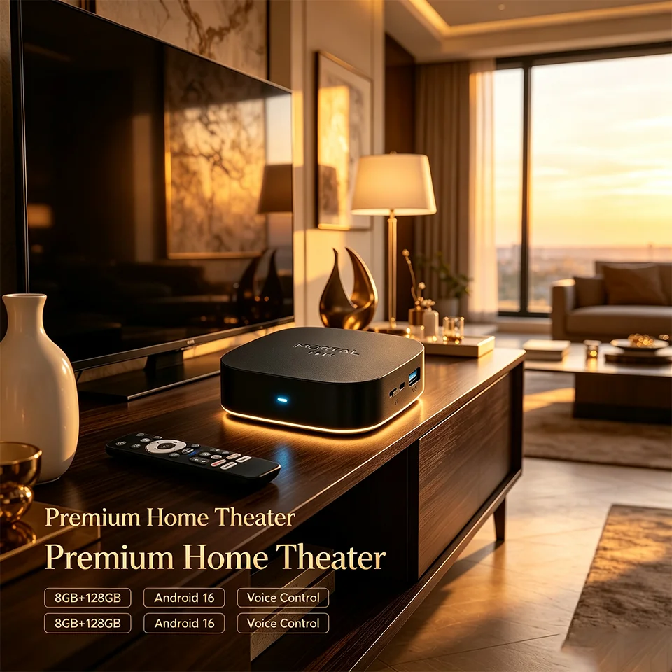 Nouvelle boîte TV intelligente - Home Cinema Quad avis et prix