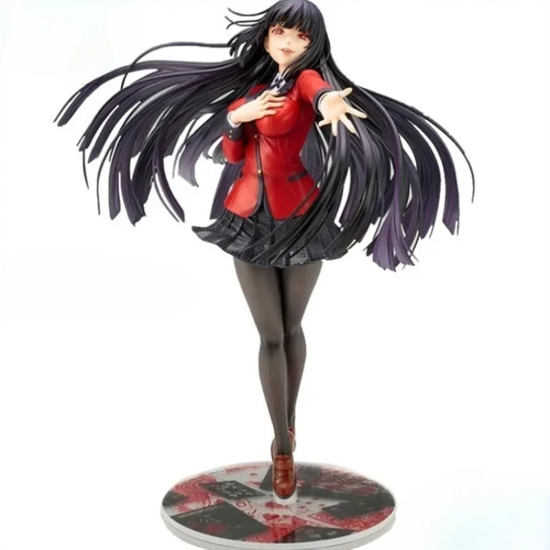 

Kotobukiya Original:Kakegurui:Compulsive Gambler Jabami Yumeko Saotome Meari PVC Action Figure Anime Figure Model Toys Doll Gift