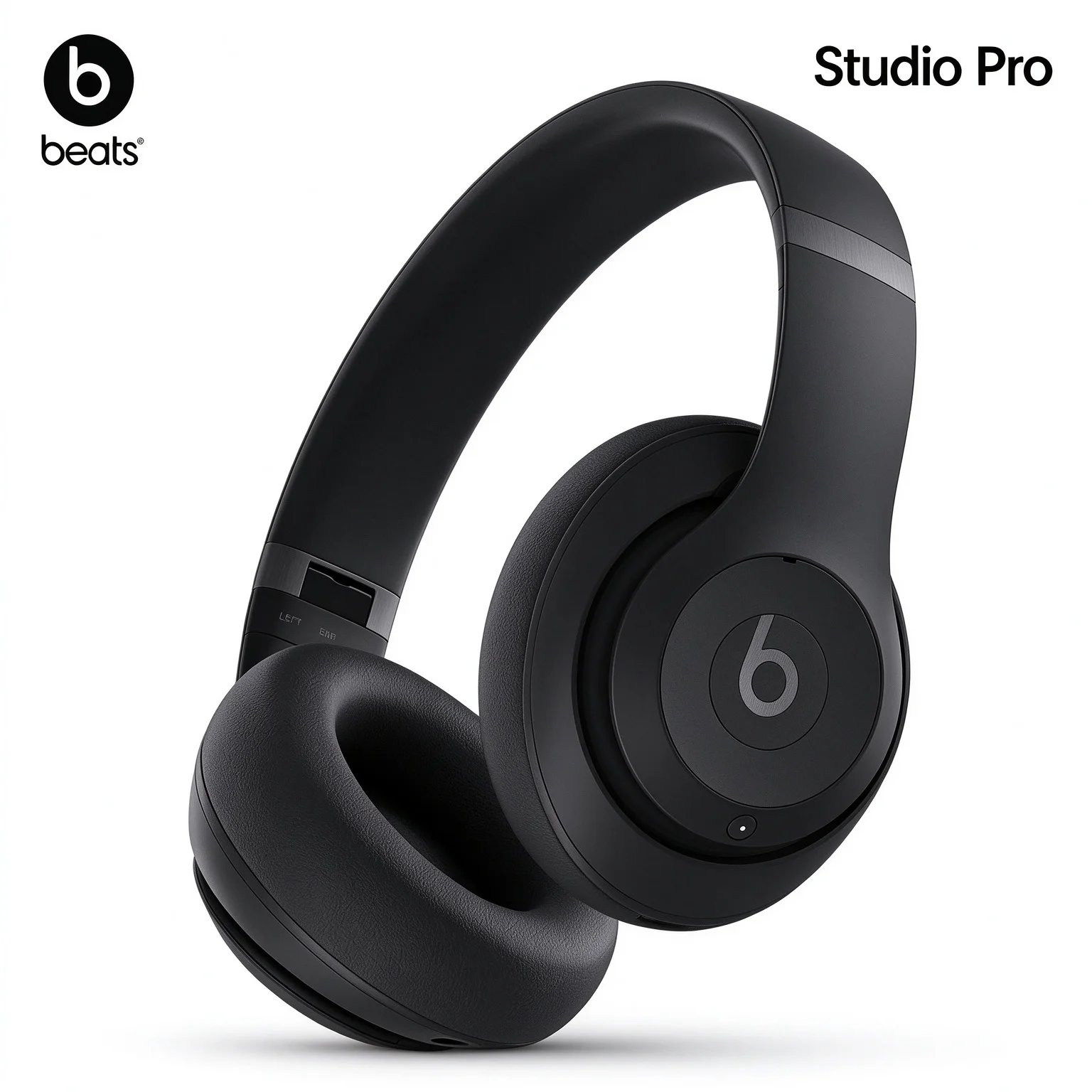 Beats Studio Pro Premium Wireless Headphones, Over-Ear Cushioned Design, Powerful ANC to Block Background Commute Noise