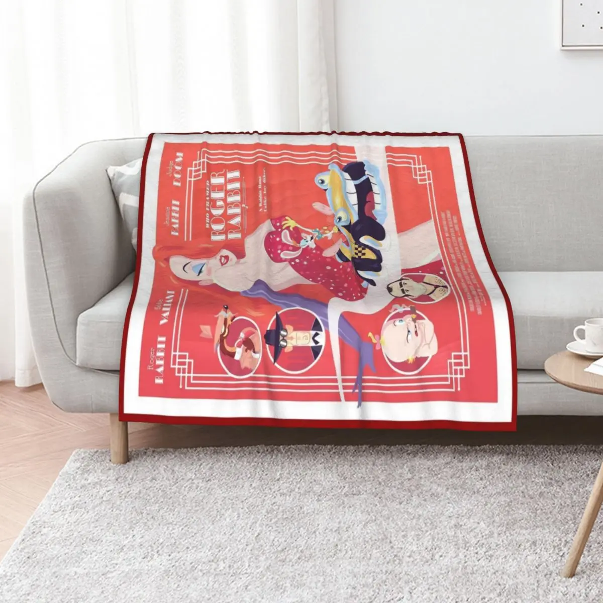 

Who Framed Roger Rabbit Throw Blanket Quilt cosplay anime Plush Single Blankets