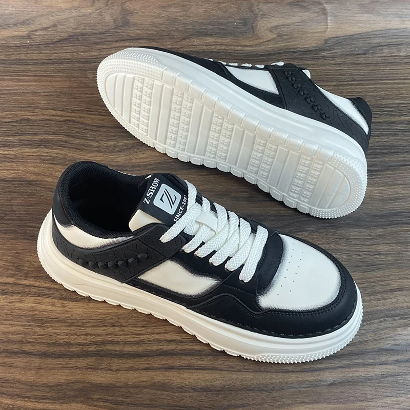 men's-bla-white-panda-casual-oes-spring-autumn-sle-low-top-flat-bot-wear-resistant-rubber-outsole-faionable-trendy