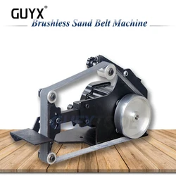 762*25mm Brushless Belt Sander 800W Fixed Angle Sharpening Machine Got 6 Free Abrasive Belt Polishing Cutting Machine SD-762WS