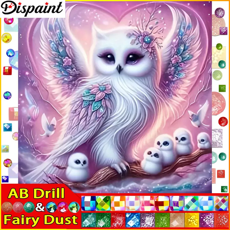 Dispaint Fairy Dust AB Square/Round Drill 5D DIY Diamond Painting