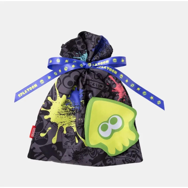 Splatoon Animation Peripheral Hanging Bag, Gift Shopping Bag Convenient and Environmentally Friendly Storage Bag