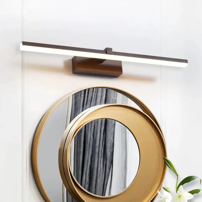 Mirror lamp, bathroom bathroom lamp, simple modern creative makeup dressing table mirror cabinet special led wall lamp