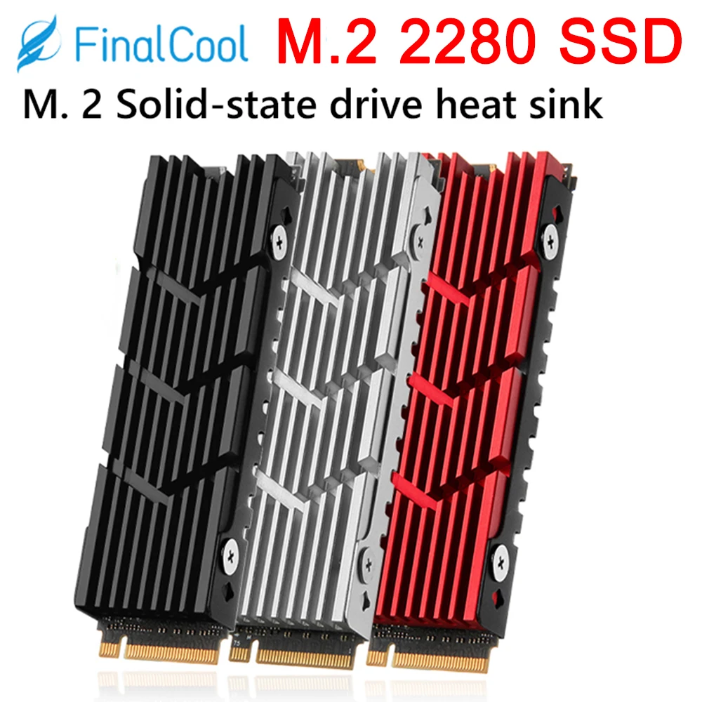 M.2 ssd kühlkörper nvme kühler magnesium aluminium legierung effizienter kühler mit thermischem