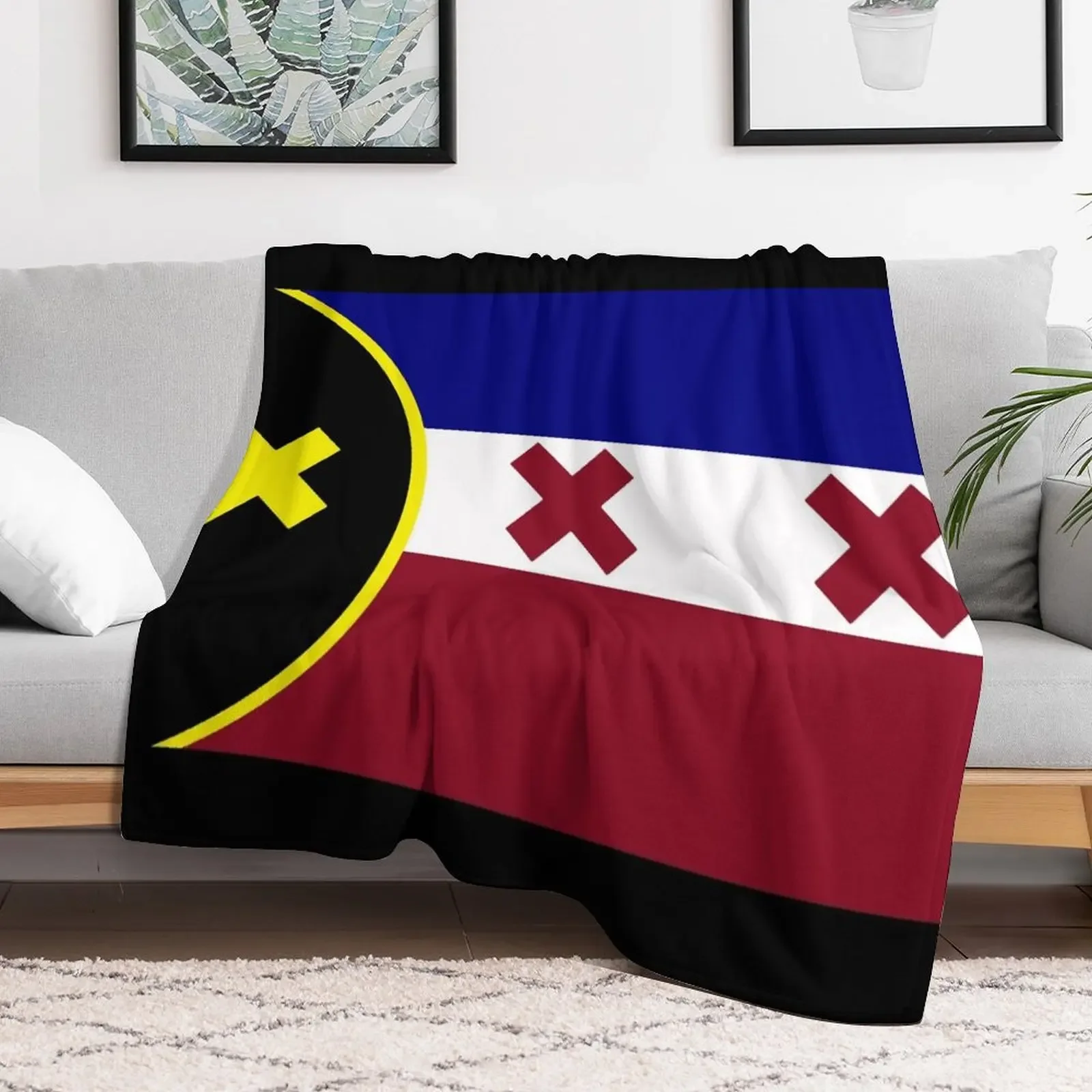 

lmanberg flag Throw Blanket Luxury St For Sofa Thin Camping christmas decoration Blankets