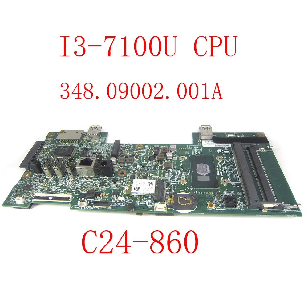 yourui For Acer Aspire C24-860 laptop motherboard with I3-7100U CPU 16557-1A 348.09002.001A Mainboard