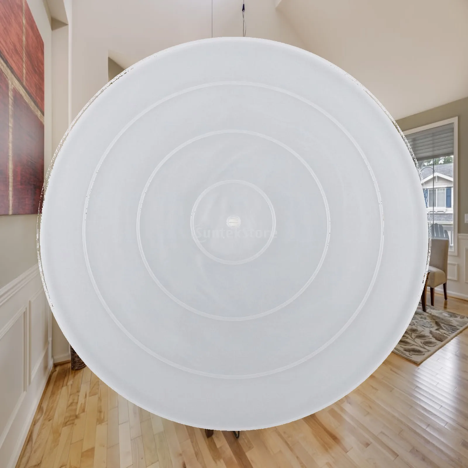 Record Player Mat Silicone Turntable Slipmat Clear Cushion Pad for Technics Turntable Stabilizer Accessory