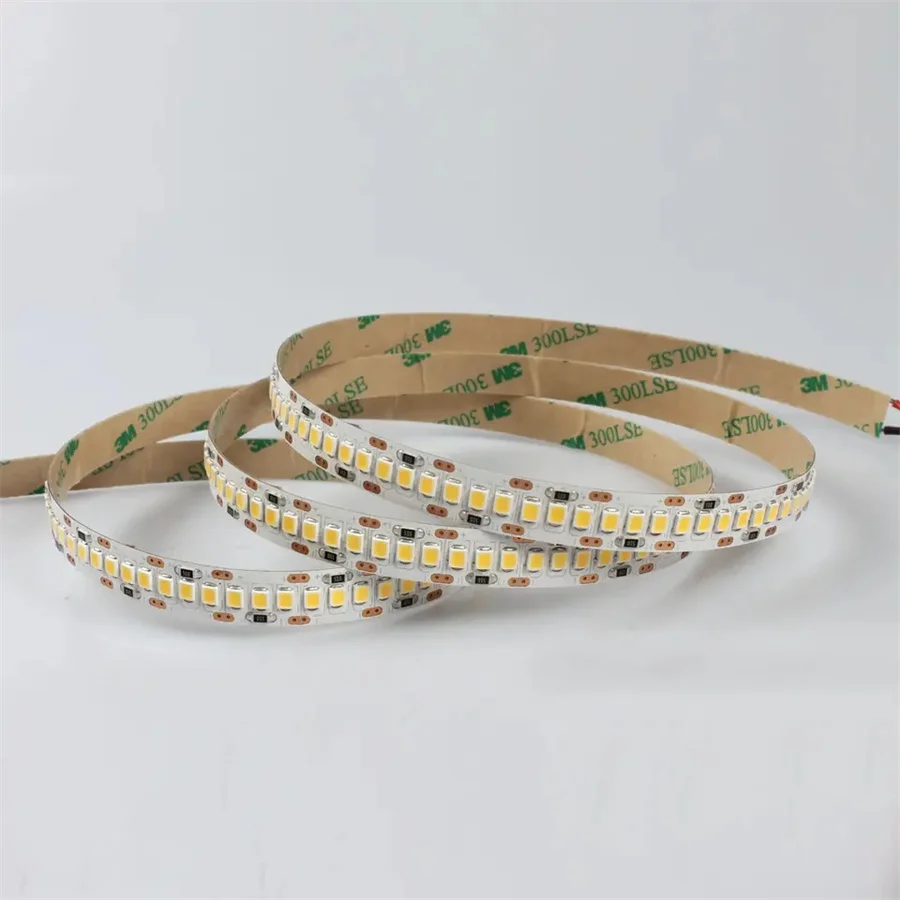 High Quality Smd 2835 240Leds 3000K 6000K 4000K Dc24V 12V Copper Chip Ra80 Addressable Led Strip For Linear Decoration