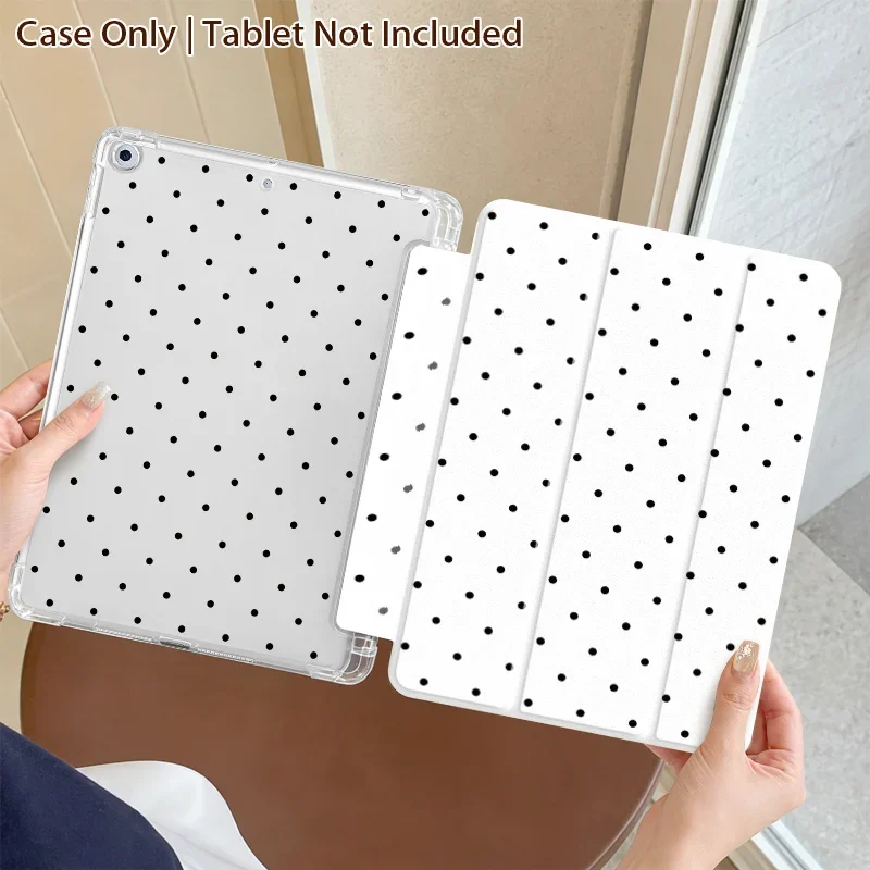 Tri-fold Multi-angle Stand Case for iPad 7/8/9/11, iPad 11(A16), Pro 11, Air 4/5 10.9, Mini 6/7, Pro 9.7/10.5, Air 1/2, Air 8/11