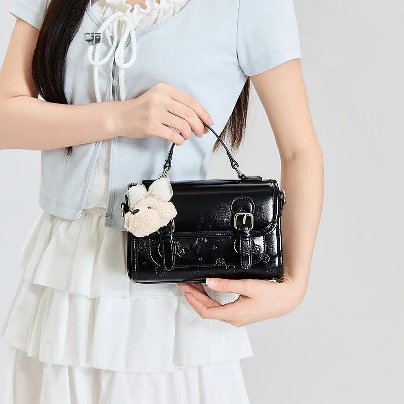 summer-fashion-lightweight-compact-soft-girl-style-cambridge-bag-women's-handbag-three-happiness-single-shoulder-zipper-closure