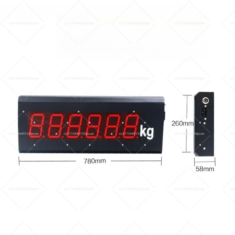 5-inch 8-inch Truck Scale Display Screen, Electronic Weighbridge Remote Monitoring Display for Industrial Weighing