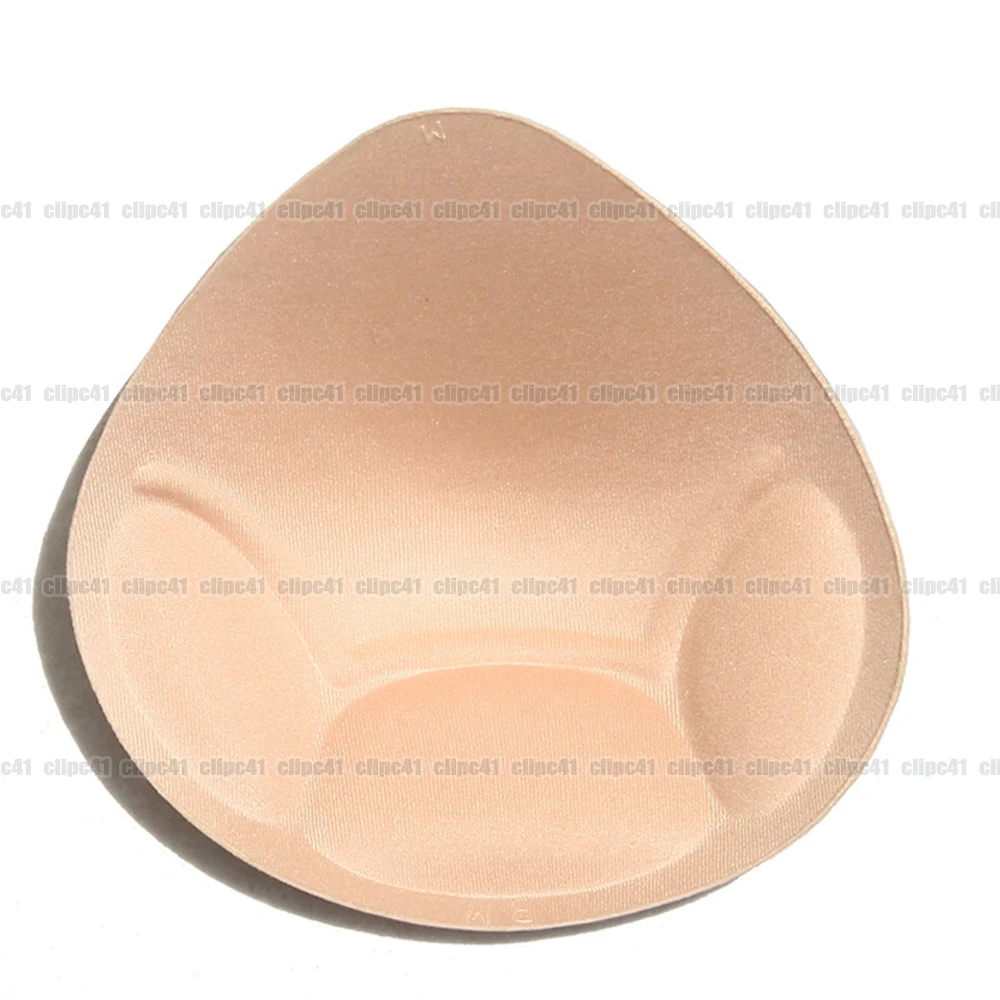 1 زوج واقعية الإسفنج أشكال الثدي وهمية الثدي محسن البرازيلي الحشو إدراج ل المايوه كروسدرسر تأثيري الرعاية الصحية