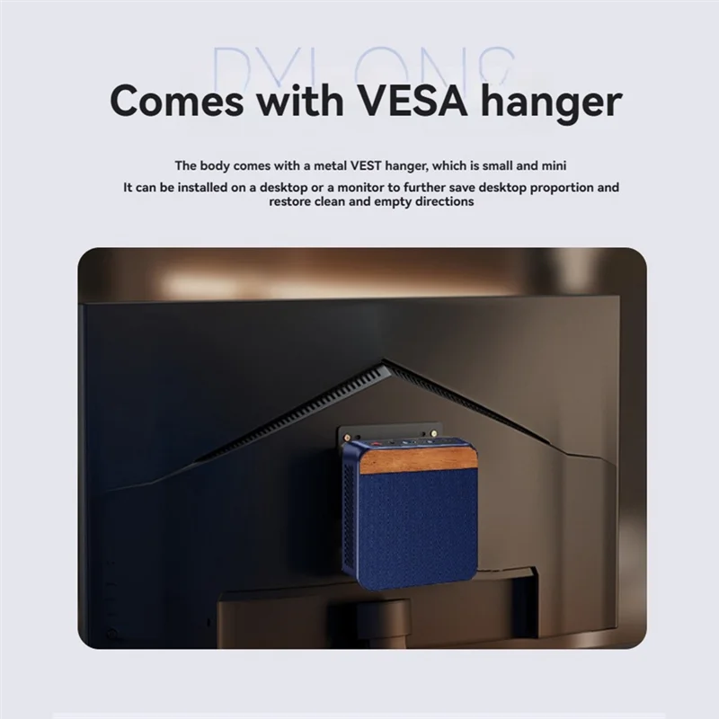 كمبيوتر صغير رائع Twin Lake DDR4 8GB RAM لـ Win11 Pro WIFI6 BT كمبيوتر ألعاب مكتبي المملكة المتحدة التوصيل #4