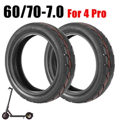 Scooter 10Inch 60/70-7.0 Tubeless Tire 60/70-7 Thickened Vacuum Tyres Rubber For Xiaomi 4Pro Electric Scooters Parts Accessories