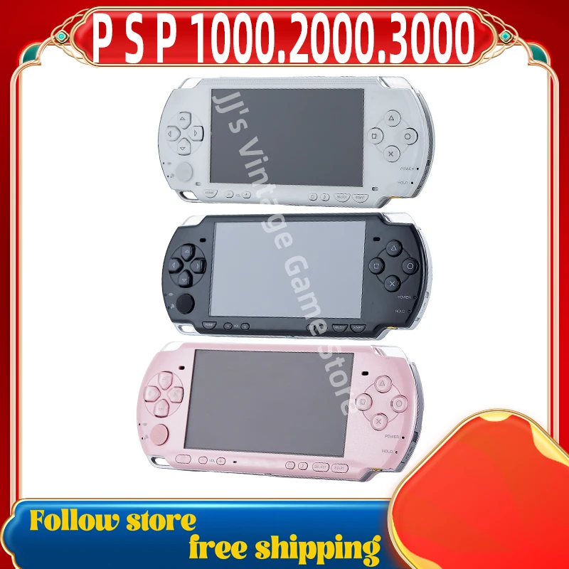 

Original PSP1000/P SP2000/P S P3000 PSP for Game Console handheld game console free games for PS P