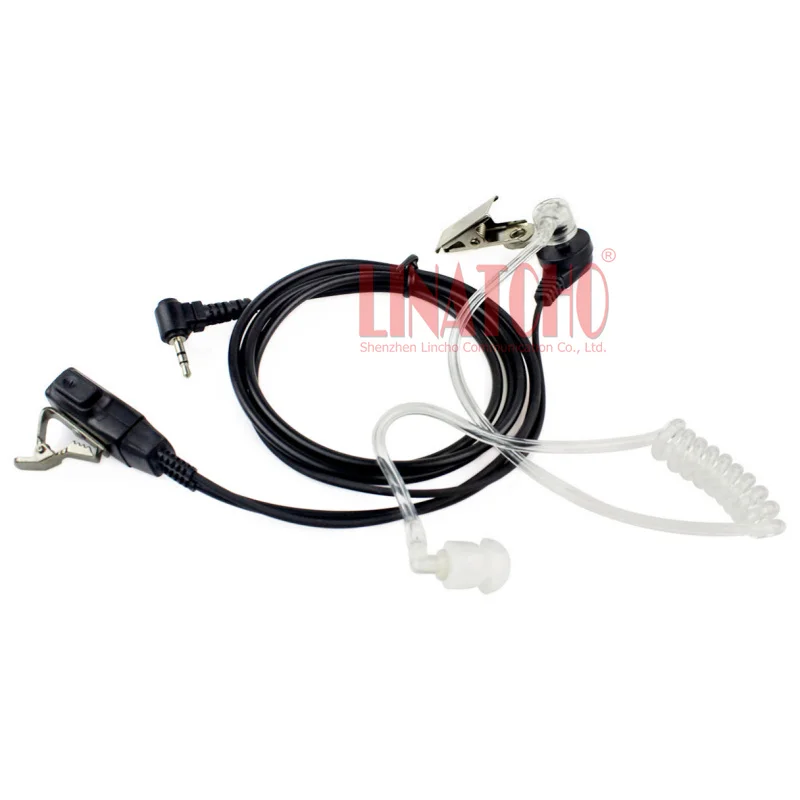 T8000 T8500 T8550 T6200C Walkie Talkie Transparent Air tube Earphone Earpiece 2.5MM Pin