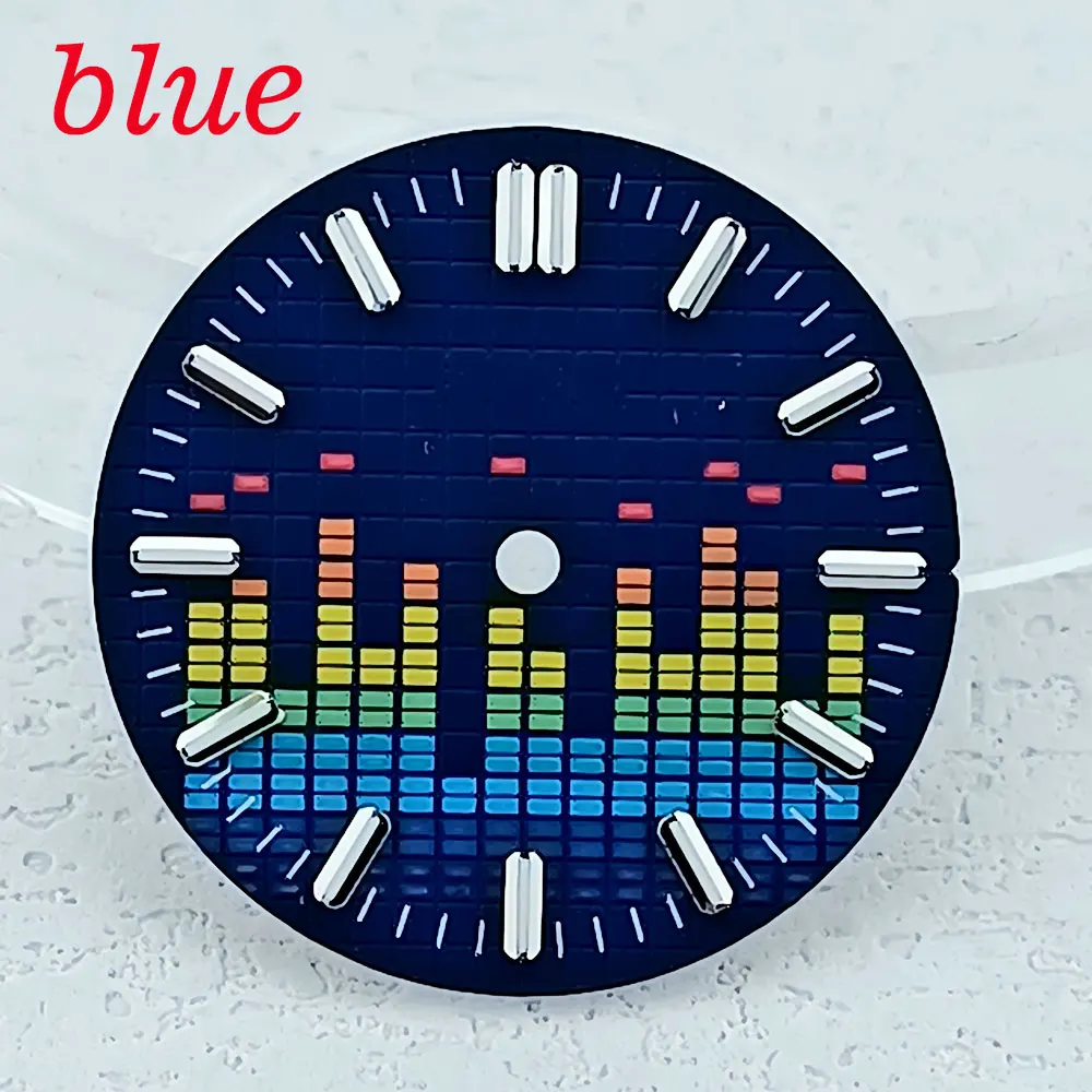 28.5mm new music watch dial suitable for NH series 35 movement /miyota8215 movement, mechanical watch accessories