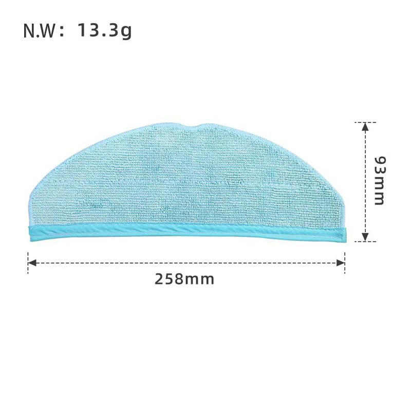 Mop Cloth Wipe Rag For Cecotec Conga  8090 Ultra 9090 series Robot Vacuum Cleaner Accessories Replacement Parts