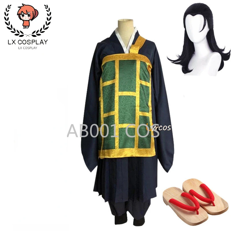 Anime  Cosplay Costumes Geto Suguru school uniforms kimono Black Blue costumes for Women Men Clothes