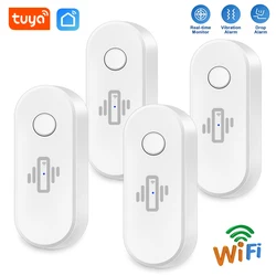 WiFi 진동 감지기 센서 알람 Tuya 스마트 라이프 APP 알림 실시간 모션 충격 감지 보안 보호