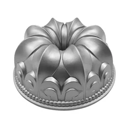 QYQRQF Aluminum Cake Pan Non-Stick Cake Mold Charlotte Easy To Clean Cake Baking Mold for Birthday Christmas Wedding Events