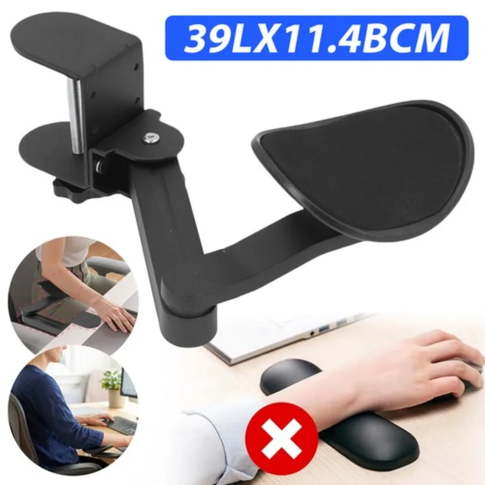 Hauteur et angle réglables à 360° °   Support de Bras Rotatif pour Bureau, Fixation Simple pour Élargir l'Espace de Travail du Bureau à Domicile et de la Poste de Travail Informatique au Bureau