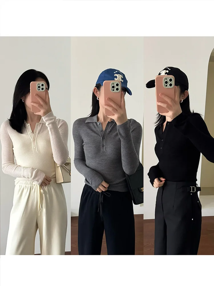 

Классический вязаный шерстяной свитер: мягкий, удобный, повседневный, женский, модный, премиум-качество, 100% шерсть Янчжоу