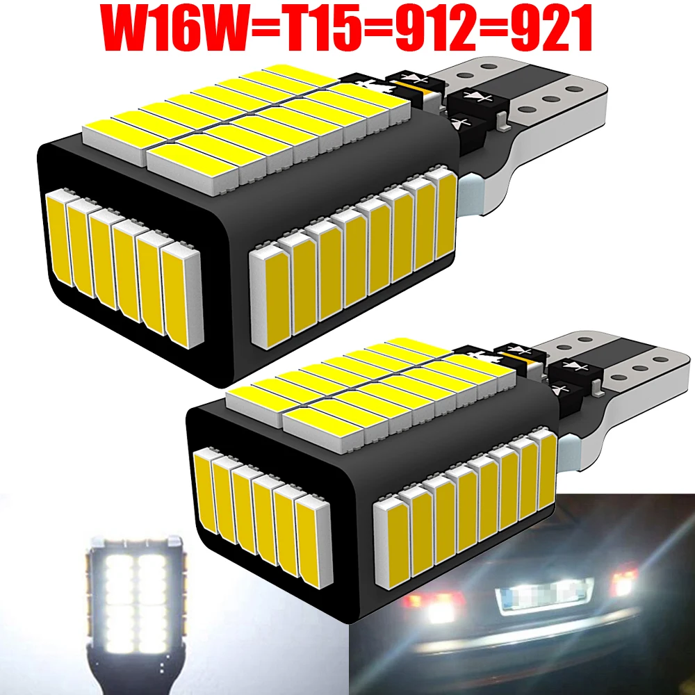 2pcs W16W T15 921 Led Canbus Reverse Light Bulb Backup Lamp For Benz GLA GLB GLC GLK SLK SLC X253 C253 A B C E S M T V GL Class