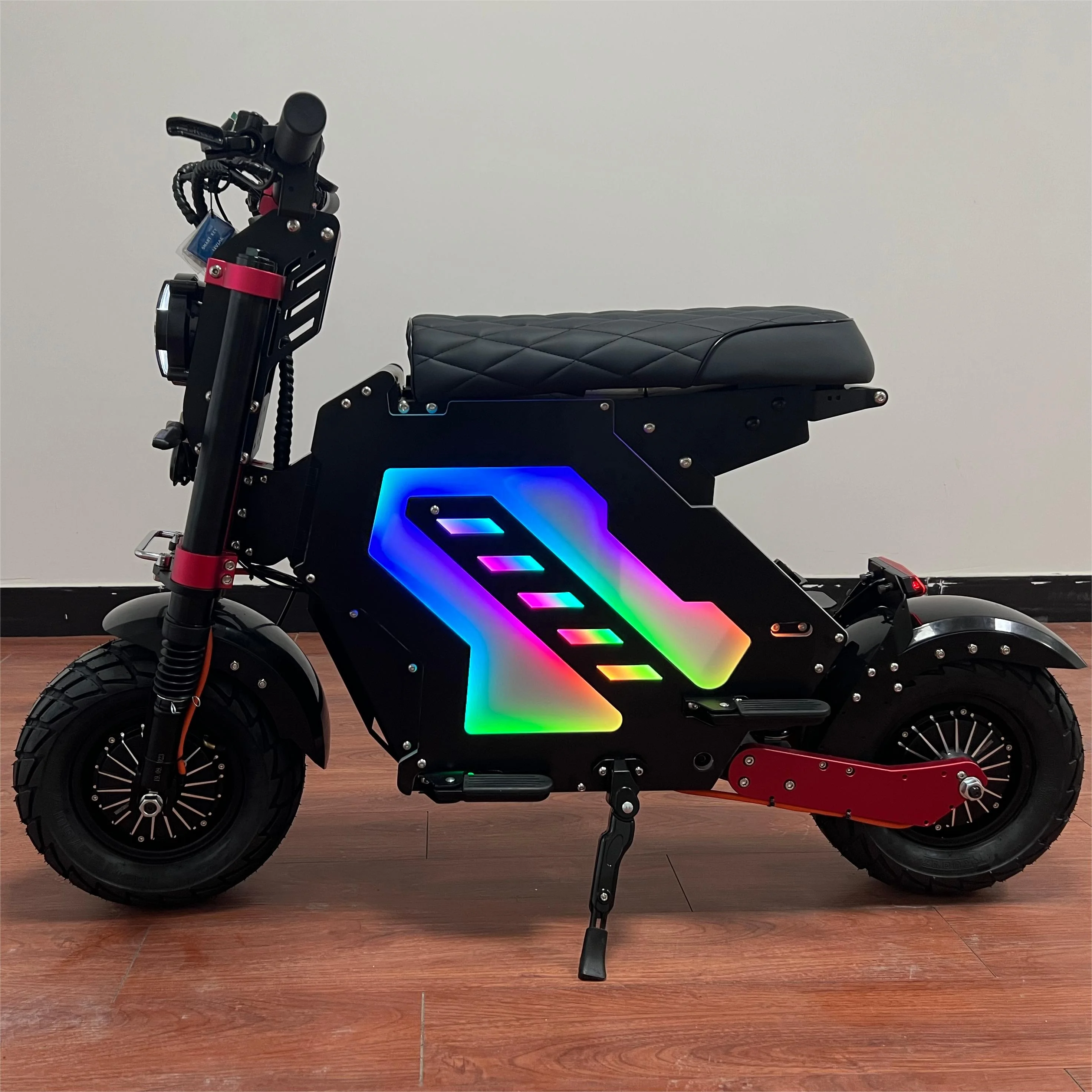 2024 새로운 NFC 스피커 기능 72V10KW 15KW 전기 스쿠터 듀얼 모터 오프로드 전기 스쿠터