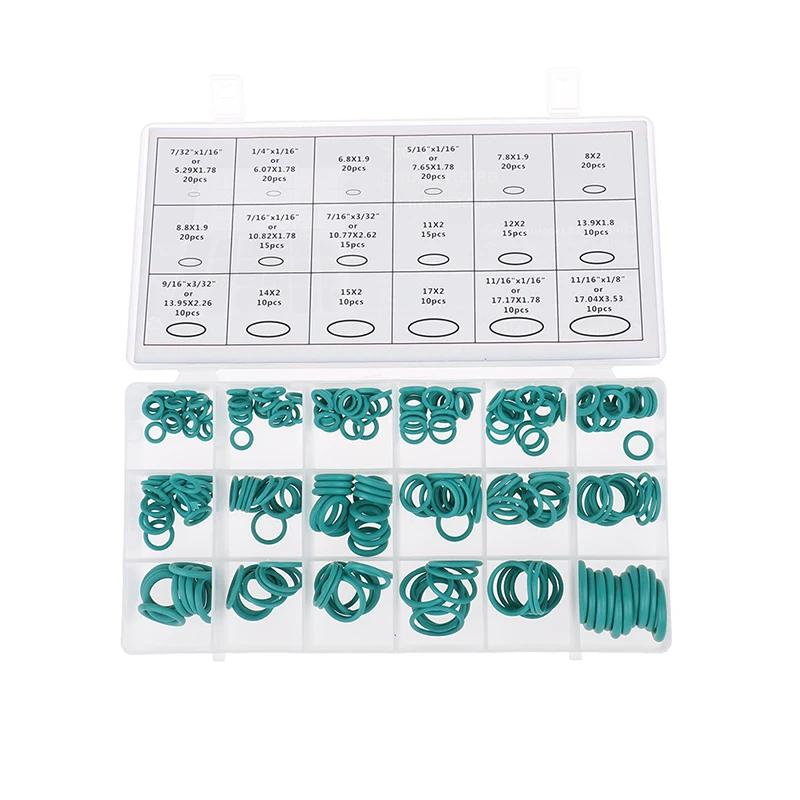 Rubber O-Rings R134a R12 O Ring For Car Auto Air Conditioner A/C System Repair