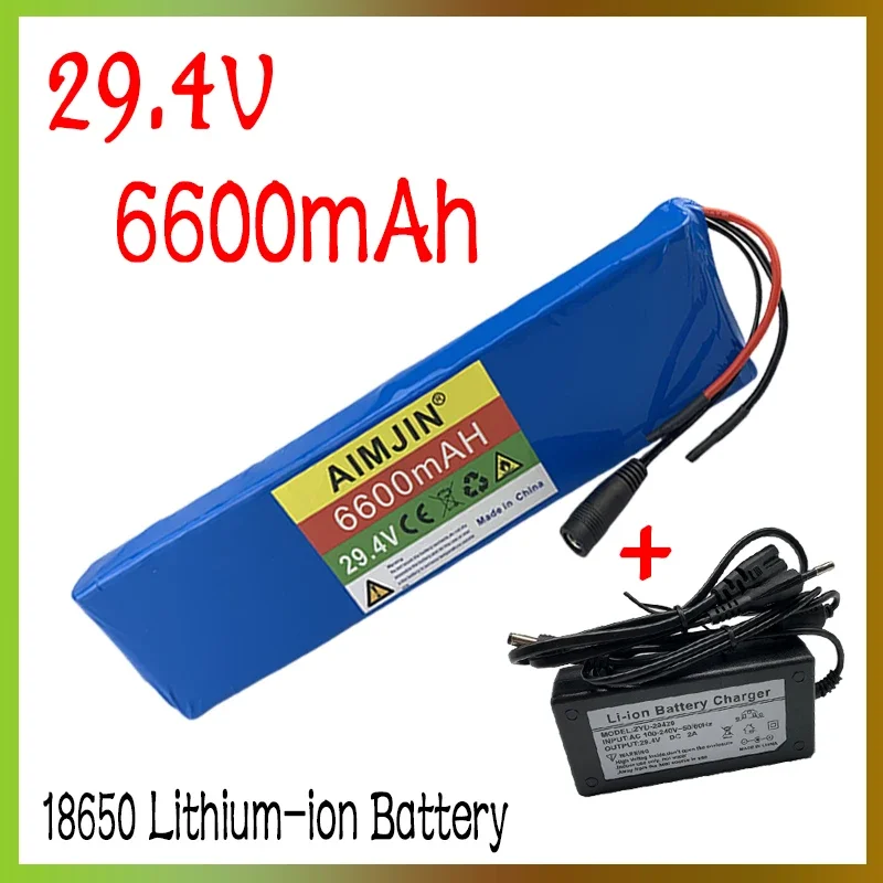 

7S2P 29.4V 6600mAh 18650 Battery Lithium Ion Battery For transportation equipment Outdoor Power Supplies etc