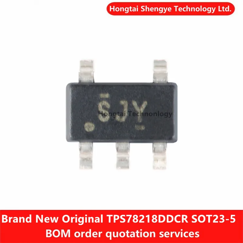 New Original TPS78218DDCR SOT23-5 1.8V 150mA Linear Voltage Regulator Chip