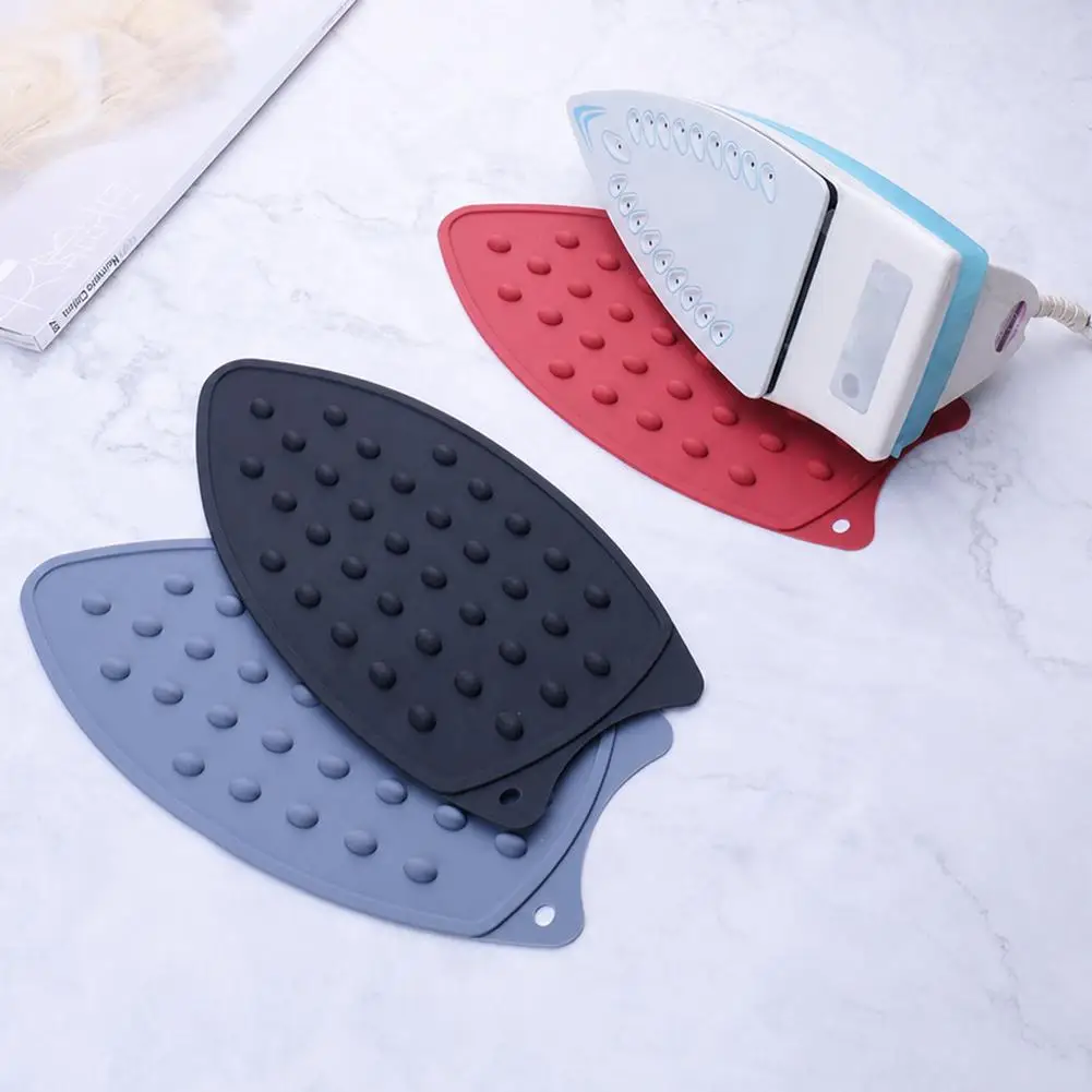 1pc Hot Sale Hot Protection Suspension Design Rest Pads Iron Pad Home Steam Silicone Ironing Cover Ironing Clothes